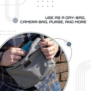 Vendo: Crossbody Mini Sling Bag-Unisex- Lightweight 100% Recycled - Water Resist